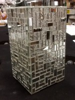 Vaso vetro mosaico grande